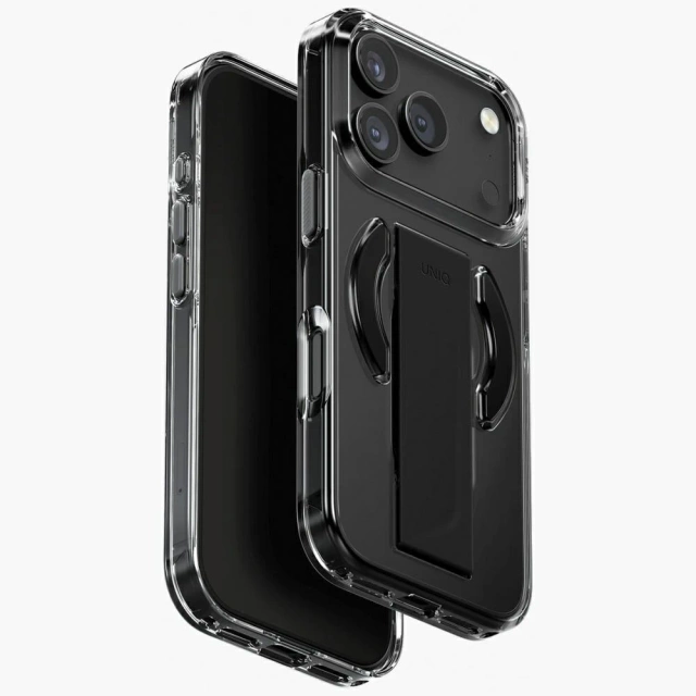 Etui UNIQ Heldro Air do iPhone 17 Pro MagClick Charging Czarny