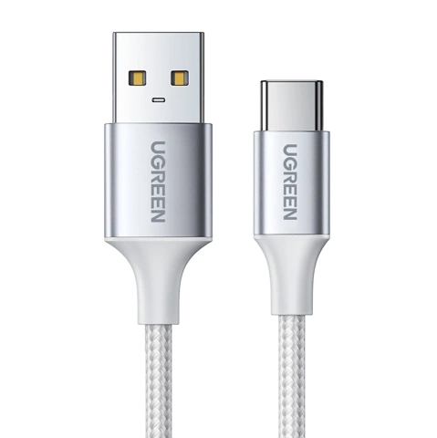 Kabel USB-A – USB-C 3A 3m Ugreen US288 60409 QC 3.0 Biały