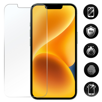 Hybridglas für Apple iPhone 13 Pro Display Alogy Flexi Glass 9H Case Friendly Flachbildschirm