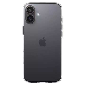 Glashülle für iPhone 16 Spigen Liquid Crystal Schutzhülle Crystal Clear Handyhülle