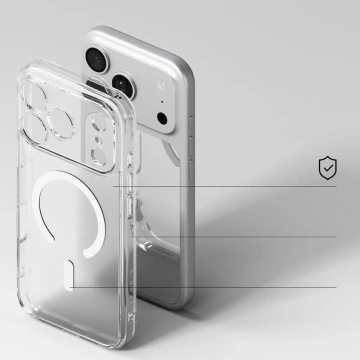 Etui Ochronne do iPhone 17 Pro Ringke Fusion Magnetic MagSafe Matte Clear