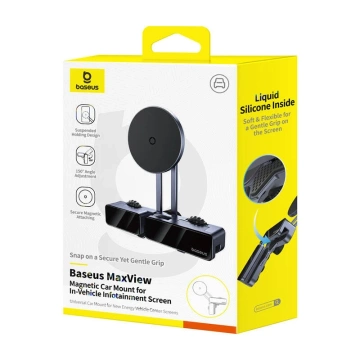 Baseus MaxView Magnetische Autohalterung für Bildschirme (Grau)