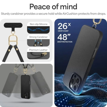 SPIGEN CYRILL KAJUK CLASSIC CHARM MAG MAGSAFE IPHONE 16 PRO MAX SCHWARZ