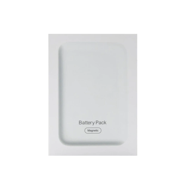 Ecobox Power Bank Bezprzewodowy MagSafe Biały 5000 mAh