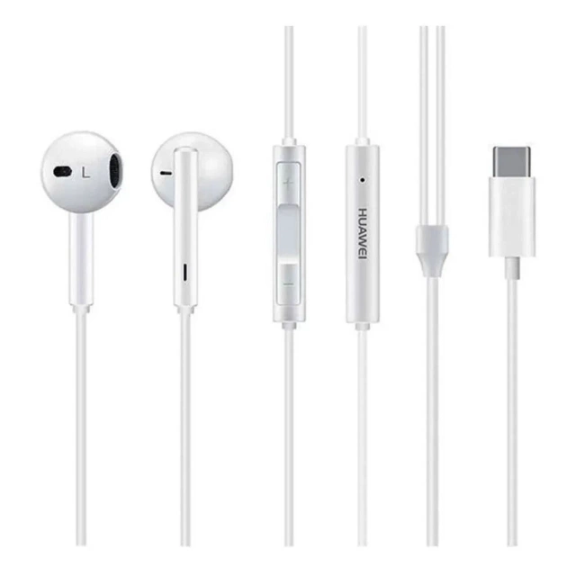 Huawei CM33 USB-C Kopfhörer mit Mikrofon und Fernbedienung In-Ear Ergonomisch