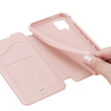 DUX DUCIS Skin X Holster Cover mit Flip Cover für Samsung Galaxy A42 5G pink