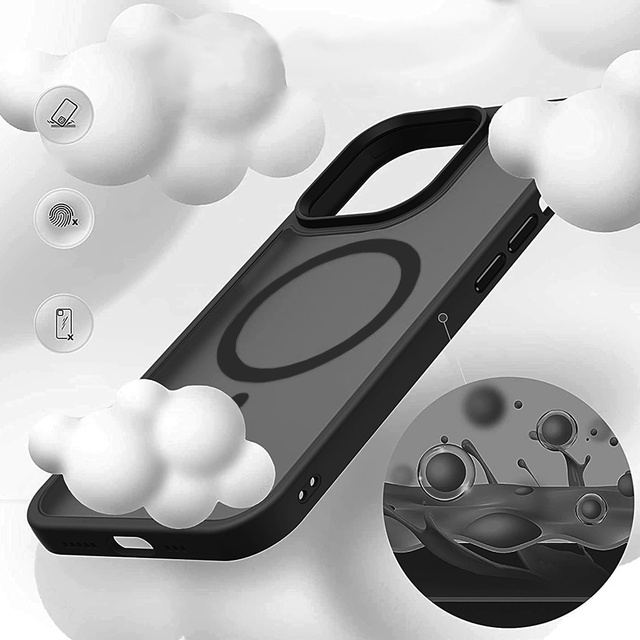 Etui ochronne na telefon MagMat Case do MagSafe do Apple iPhone 11 Matte Black