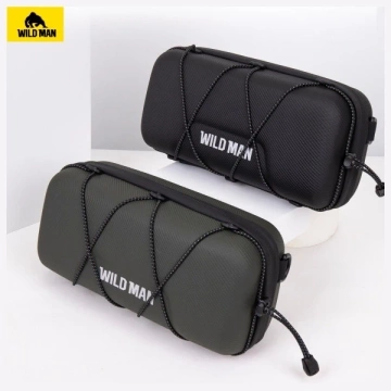 Torba na kierownicę rowerową Wildman GD7X Czarna Wodoodporna 1,5L