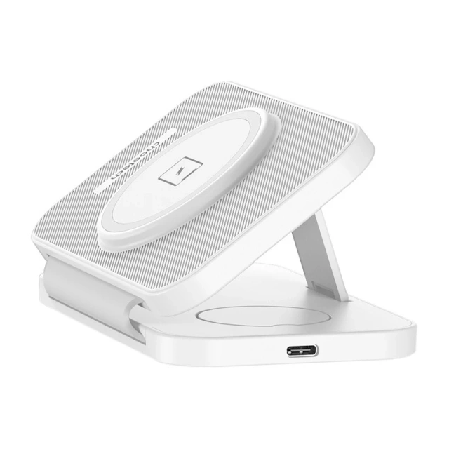 Ładowarka 3w1 Choetech T616-F Biała do iPhone Watch AirPods