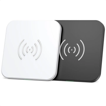 Choetech zestaw 2x bezprzewodowa ładowarka Qi 10W (2 kolory, czarny i biały) + kable USB 1,2m (T511-S black/white)
