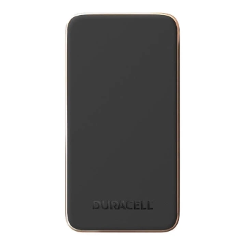 Duracell Charge 10, PD 18W, 10000mAh Powerbank (schwarz)
