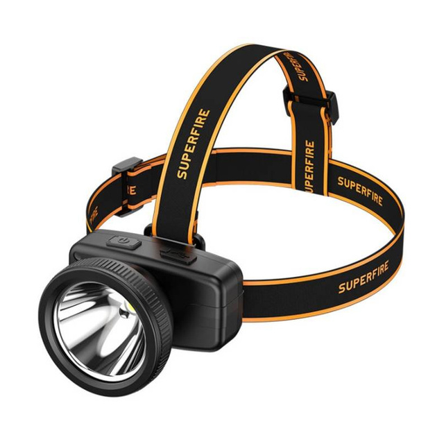 Latarka czołowa Superfire HL55, 150lm, USB-C