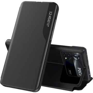 Handyhülle Alogy Smart View Cover Leder Flip Wallet für Xiaomi Poco X4 Pro 5G