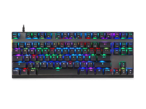 Motospeed K82 mechanische Tastatur mit blauem Schalter