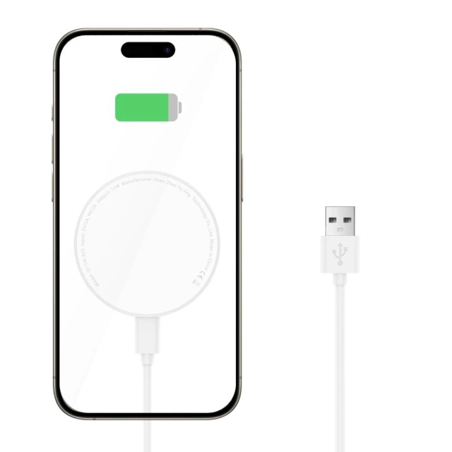 Ładowarka MagSafe Tech-Protect QI15W-A33 Biała 15W Stojak
