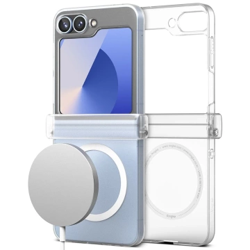 Ringke Slim Hinge Magnetic MagSafe Hülle für Galaxy Z Flip 6 Matt Clear