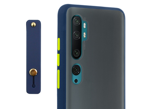 Alogy Bumper Case mit Trageriemen für Xiaomi Mi Note 10/10 Pro Marineblau