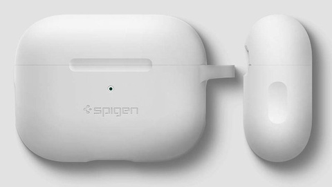 Spigen Fit Silikonhülle für Apple Airpods Pro weiß
