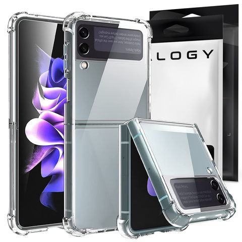 Etui Pancerne ShockProof Alogy Case für Samsung Galaxy Z Flip 3 5G Clear