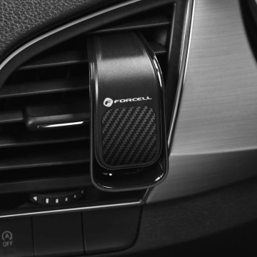 FORCELL F-GRIP Carbon B060 magnetische Autohalterung für Kühlergrill schwarz