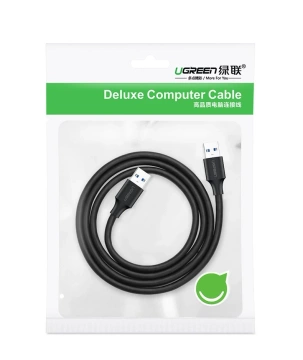 Ugreen Kabel USB 2.0 (männlich) - USB 2.0 (männlich) Kabel 0,5 m schwarz (US128 10308)
