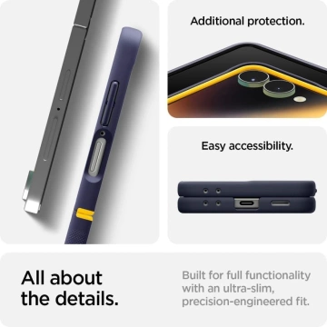 Etui Galaxy Z Flip 7 Spigen Nano Pop MagSafe Blueberry Navy
