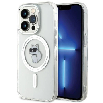 Etui Karl Lagerfeld KLHMP15LHFCCNOT do iPhone 15 Pro 6.1" transparent hardcase IML Choupette MagSafe