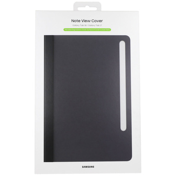 Samsung Note View Cover für Samsung Galaxy Tab S8 / Tab S7 Schwarz