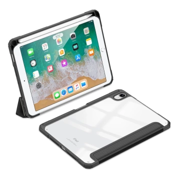 Dux Ducis Toby Armored Flip Smart Case für iPad mini 2021 mit Apple Pencil Holder Schwarz