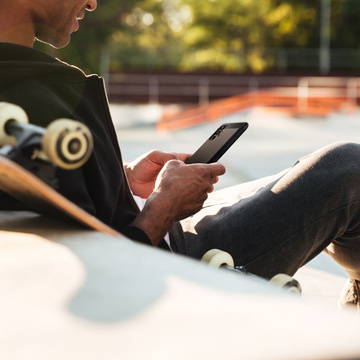 Etui Spigen Rugged Armor für Samsung Galaxy A13 4G / LTE Mattschwarz