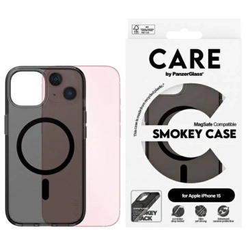 Etui do iPhone 15 CARE by PanzerGlass Urban Combat Case 6,1" Przezroczysty
