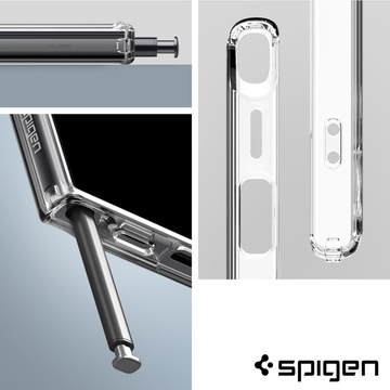 Etui do Samsung Galaxy S24 Ultra 5G Spigen Ultra Hybrid Case obudowa plecki przezroczyste Crystal Clear