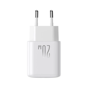 Joyroom USB-C PD 20W Netzwerkladegerät – Weißes USB-C/Lightning-Kabel 1 m