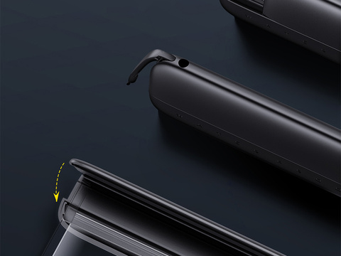 Baseus Let's go Slip wasserdichtes Gehäuse für 7.2 IPX8 Schwarz