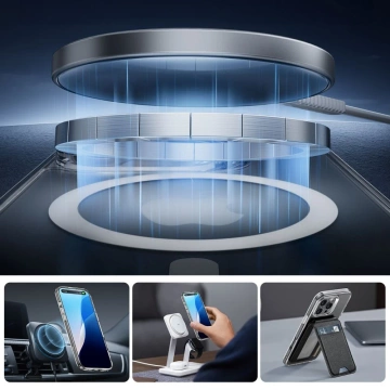 Etui ESR Classic Pro Set MagSafe iPhone 16 Pro Przezroczyste