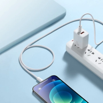 Baseus Dynamic Kabel USB Typ C - Lightning Power Delivery 20W 1m Niebieski (CALD000003)