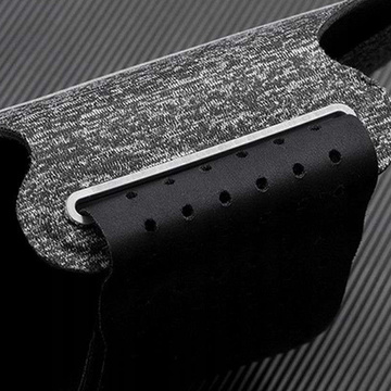 Sportarmband Running Case Wasserdichtes Armband für 6,5-Zoll-Telefon Grau