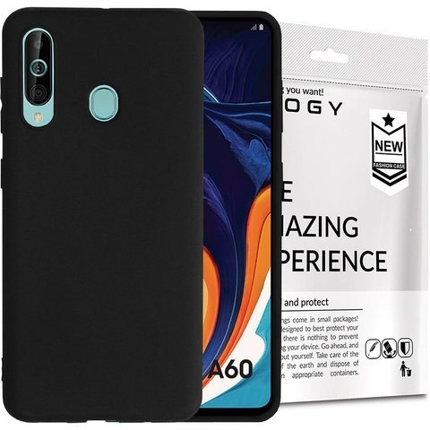 Etui silikonowe Alogy slim case do Samsung Galaxy A60 czarne