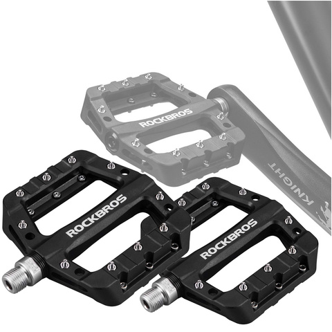 Pedały rowerowe RockBros 2017-12CBK platformowe nylon Czarne