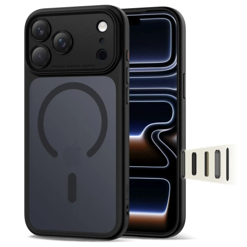 Etui Ochronne do iPhone 17 Pro Max Tech-Protect MagPeak MagSafe Black