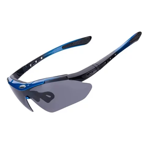 Okulary rowerowe Rockbros 10134PL polaryzujące - niebieskie