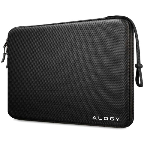 Torba na laptopa do MacBooka Air Pro 15" 16" Alogy ShieldCase Hard Foam Bag etui ochronne teczka 15-16" Czarna