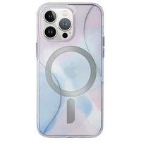 Etui do iPhone 15 Pro Max UNIQ Coehl Palette Magnetic Charging Niebieskie
