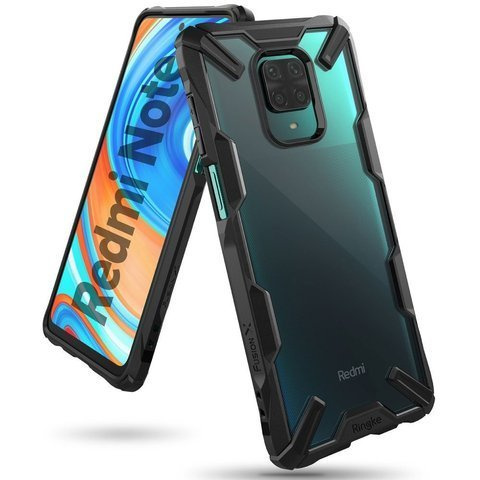 Etui Ringke Fusion X do Xiaomi Redmi Note 9S/ Pro/ Max Black