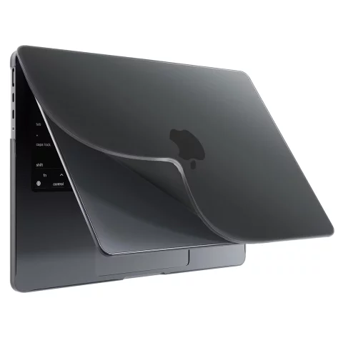 Etui do Apple Macbook Air 13.6 - M2/M3/M4 2022/2023/2024/2025 Alogy AirGuard™ Elastyczna obudowa Matowy Czarny