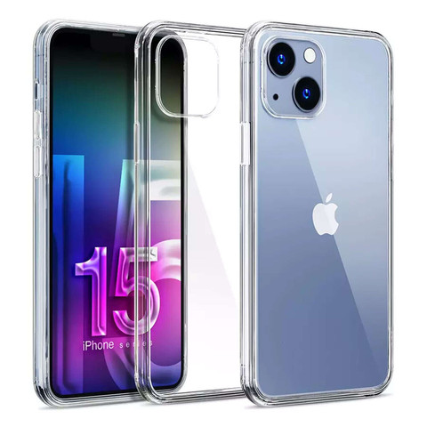 Etui pancerne do iPhone 15 3mk Armor Case Clear ochronne plecki przezroczyste + Szkło