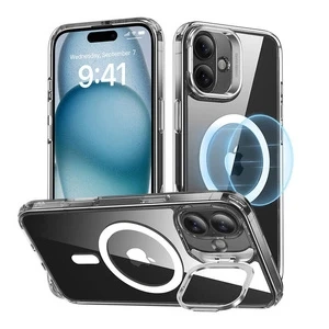 Etui ochronne do iPhone 16 Plus z podstawką przezroczyste ESR Classic Hybrid 