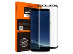 Spigen szkło hartowane Glas.tR do etui Samsung Galaxy S8 black
