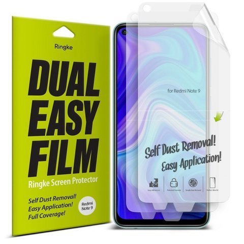 2x Folia hydrożelowa Ringke Dual easy film do Xiaomi Redmi Note 9