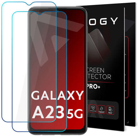 2x Szkło hartowane 9H Alogy ochrona na ekran do Samsung Galaxy A23 5G